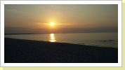 Sonnenuntergang am Nordstrand in Prerow Sonnenuntergang am Nordstrand in Prerow